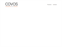 Tablet Screenshot of covosarquitectos.com.ar